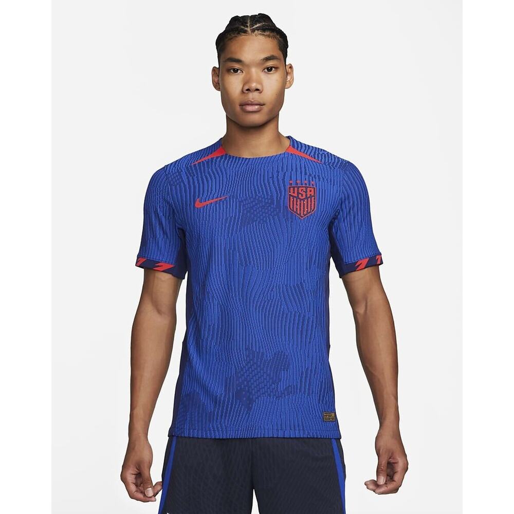Nike Team USA 2023 Away Dri-FIT Blue Soccer Jersey 2xl Embroidered DR3799-406NWT